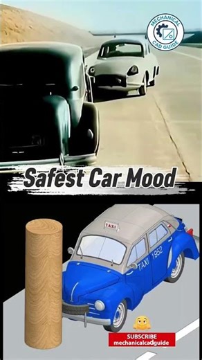 Safest Car Mood #automobile #autocadblocks #viral #engineering #foryou #engineblock #machine #mechan