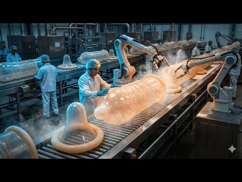 Inside the Condom Factory: How 12-Inch Condoms Are Manufactured (Full Process)