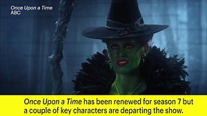 Once Upon a Time has officially been renewed for season 7, but a couple of key characters are departing the show: http://share.ew.com/vufnZ47 😥 | Entertainment Weekly