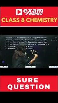 Statement Type Questions | Class 8 chemistry