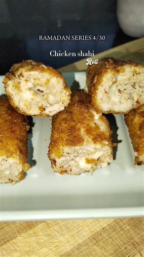 RAMADAN SERIES EP 4/30 [CHICKEN SHAHI ROLL]..🤤😋..#ytshorts #minivlog #food #chickendishes