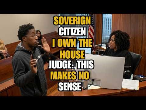SOVEREIGN CITIZEN TRIES TO CLAIM “TRUST OWNERSHIP” IN COURT… JUDGE LOSES PATIENCE FAST! FULL HEARING