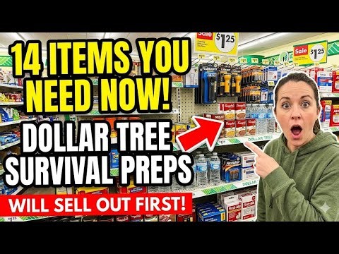 Dollar Tree Survival Preps 14 Items That Will Sell Out First