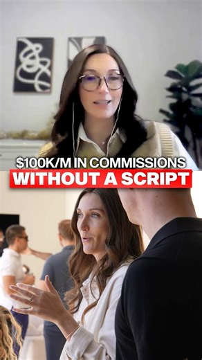 $100K/mo. In Commissions WITHOUT A Script #salesmindset #closingskills