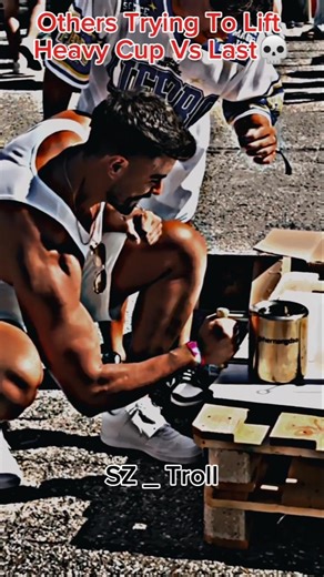 Others Trying To Lift Heavy Cup Vs Last🍺💪 #trolledit #trollface #shorts #edit