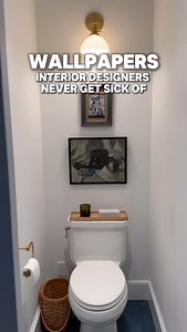 All of these wallpapers are from my current/previous homes and I can successfully say they never go out of style…also I think I’ve got a thing for tree patterns 😂 #wallpaper #wallpaperinspo #interiordesign | Emily Henderson