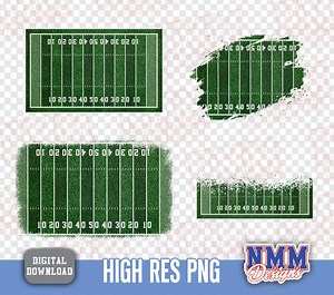 Football Field Sublimation Design: PNG, SVG, PDF (digital Download Bundle - Etsy