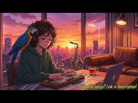 Blue Macaw Protocol | 30-Track Lofi Cycle for Deep Coding & Focus [Neo-Tokyo Session].