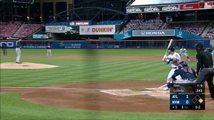 Max Fried whiffs 3 in return