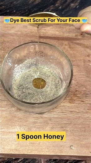 🥣DIY Face Scrub to Remove Dirt and Dead Skin Naturally | Instant Glow at Home✨