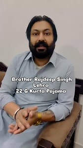 Brother Rajdeep Singh Lehra 22 G Kurta Pajama #perfumes #attar #perfume #perfume #oud #attarcollection #attarcollection #attarcollection #attarcollection #arabianattar #musk #perfumeoil #fragrance #oudh | Sayama Attars