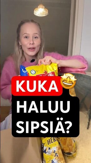mainos / saatu Estrella & Crisp ✨ Kahdelle parhaalle kyltille sipsiä 🤭