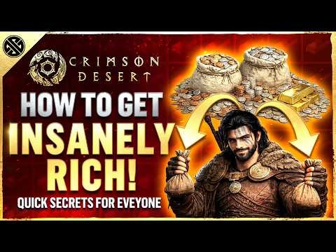 Get FILTHY RICH in Crimson Desert with These SECRET Silver/Gold Farming Methods