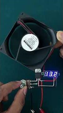 Fan Speed Regulator (No IC) – Simple & Powerful #diy #experiment