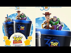 New Toy Story Popcorn Bucket & merchandise revealed by Regal Cinemas