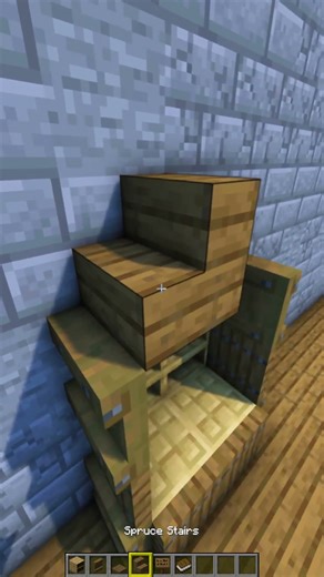 Quick & Easy Minecraft Decoration Idea | Survival Build Tips #shorts