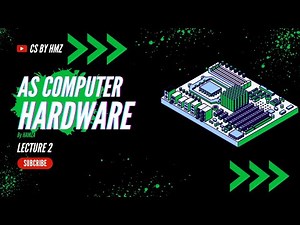 HARDWARE | Lec 2 | AS Level Computer Science 9618 | CS BY HMZ