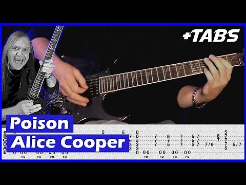 Poison Guitar Lesson