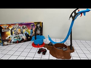 Monster Jam Mud Blasters Dunk Tank Toys Unboxing