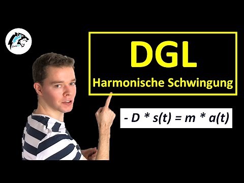 Differentialgleichung (DGL) für harmonische Schwingung | Physik Tutorial