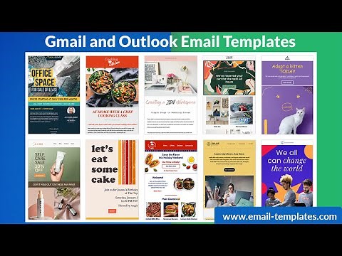 Email Templates for Gmail and Outlook