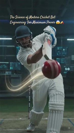 Breaking Down the Science of Modern Cricket Bat🏏| Engineering for Maximum Power| 😱| #shorts #viral