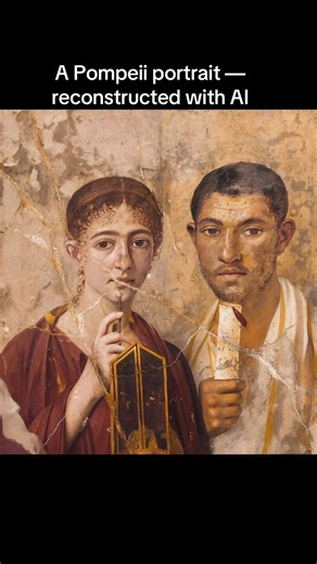 Reconstructing a Pompeii Portrait with AI