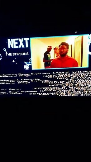 The simpsons fxx split screen credits