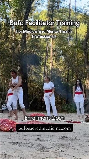 #Bufo #facilitator Training for Medical and Mental Health Professionals