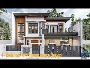 4- Bedroom Two Storey House Design