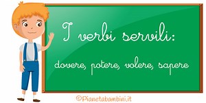 Verbi Servili: Esercizi per la Scuola Primaria