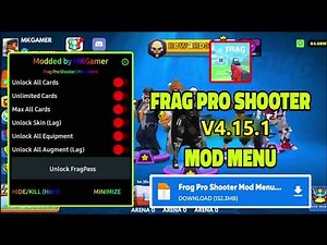 Frag Pro Shooter Mod Menu Latest Version 4.15.1