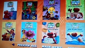 Elmo Says Boo DVD Menu