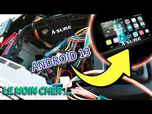 INSTALLATION : Je monte l'autoradio Android A-SURE dans ma voiture ! Tuto COMPLET