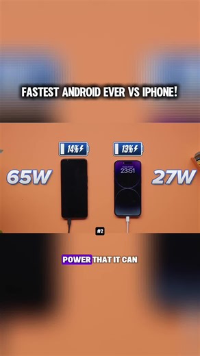 FASTEST ANDROID EVER VS IPHONE! #fyp #fastest #android #iphone #smartphone