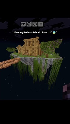 “Floating Bedwars Island… Rate 1-10 😱”
