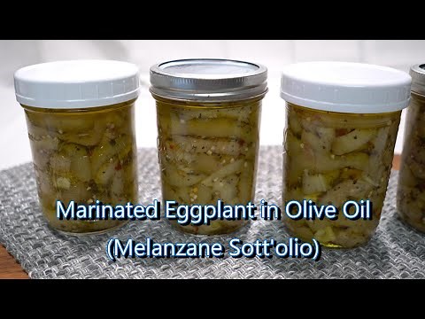 Italian Grandma Makes Marinated Eggplant (Melanzane Sott'olio)