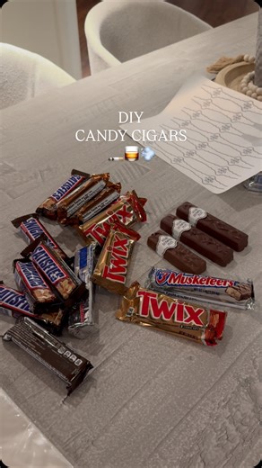 Kristina Canale | DIY candy cigars: an easy adult candy idea 🚬🥃💨 #DIY #desserttok #easyrecipe #candy #dessert | Instagram