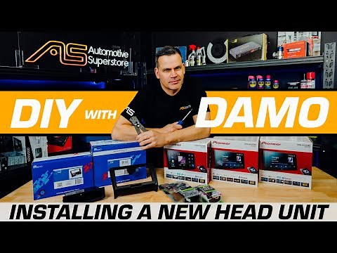 HOW TO INSTALL A APPLE CARPLAY & ANDROID AUTO HEAD UNIT | DIY WITH DAMO | CAR AUDIO FOR DUMMIES