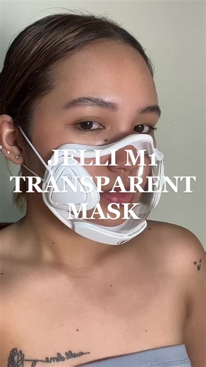 Jelly M1 Transparent Mask: Comfortable & Anti-Fog Feature