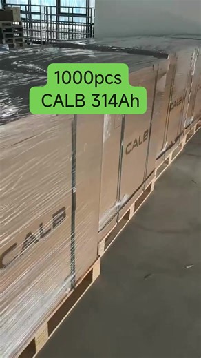 Update: All 1,000 CALB 314Ah cells are now fully prepared and ready for shipment to the Philippines. 💪 #lifepo4batterypack #LiFePO4 #LiFePo4battery #lifepo4cell #lifepo4batteries #lifepo4lithiumbattery | Romel Emperado