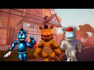 Playing Against EVERY ANIMATRONIC In This Hello Neighbor Mod...