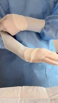 With surgical gloves (latex gloves) (Ansell Medi Grip) size 6.0！ #latex #asmr #surgicalgloves