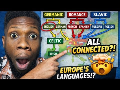 Foreigner React to European Language Family Tree