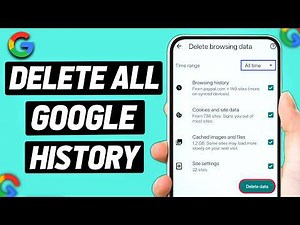 How to Delete All Google Search History Permanently (2026) | Clear Chrome History & Account Data