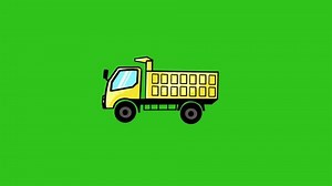 Dump Truck Animation On Green Screen Stock Footage Video (100% Royalty-free) 3411398447 | Shutterstock