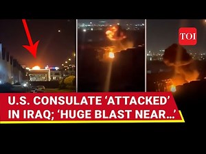 ‘BIG Attack’ On U.S. Consulate In Iraq; HUGE Explosion Caught On Camera Near Mission In Erbil