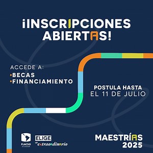 Estudia en FLACSO con nuestra modalidad híbrida, puedes estudiar tu maestría con flexibilidad y calidad. Postula hasta el 11 de julio. 🔗 Conoce más en maestriasflacso.ec | Flacso Ecuador