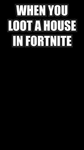 when you loot a house in fortnite #fortnite #shorts | Arcade Cloud Originals