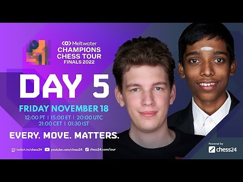 Champions Chess Tour Finals | Day 5 | Commentary by David, Jovanka & Kaja